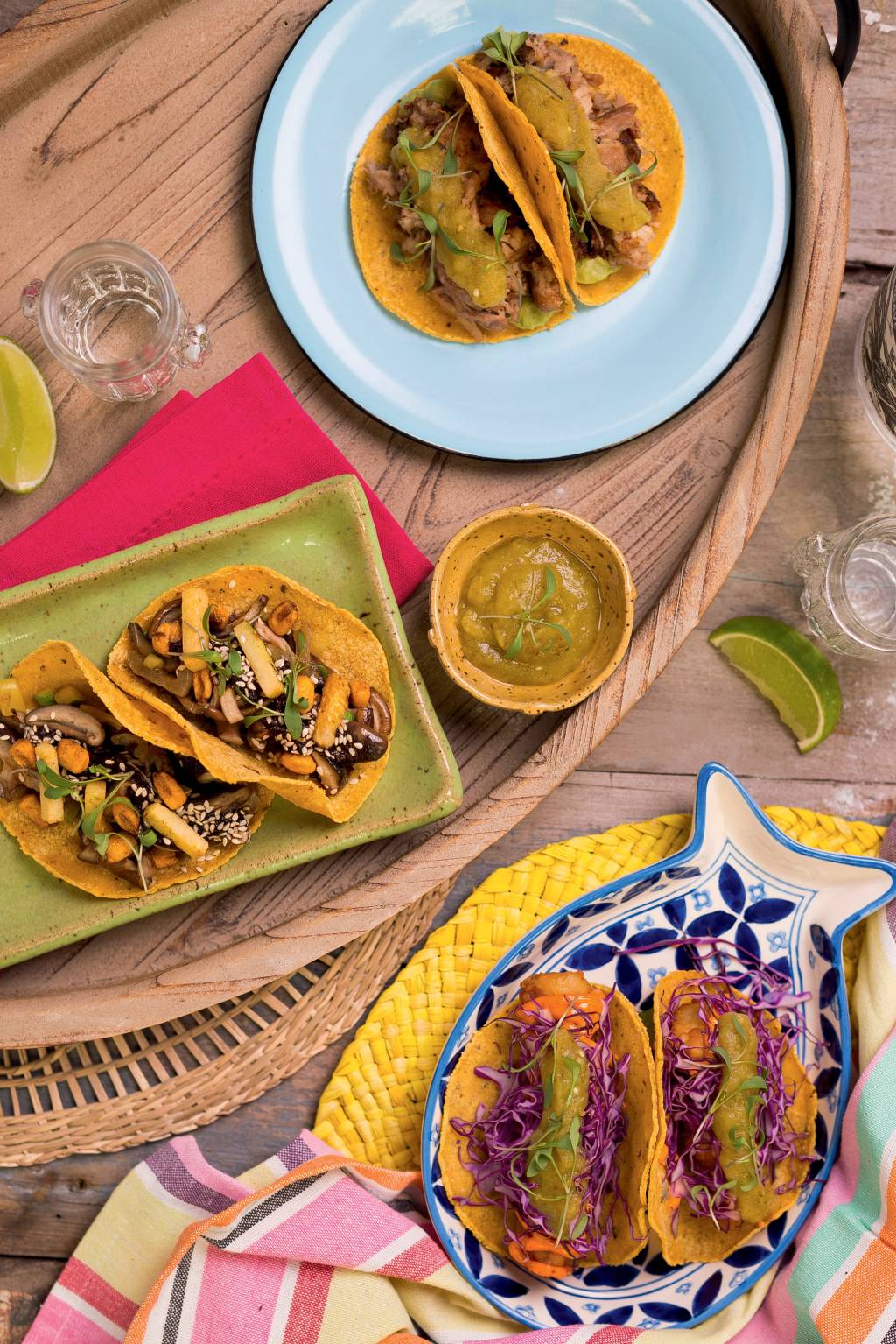 Tacos de canitas, umami e pescado, do Lupe, Bar y Taqueria Tacos de canitas, umami e pescado, do Lupe, Bar y Taqueria