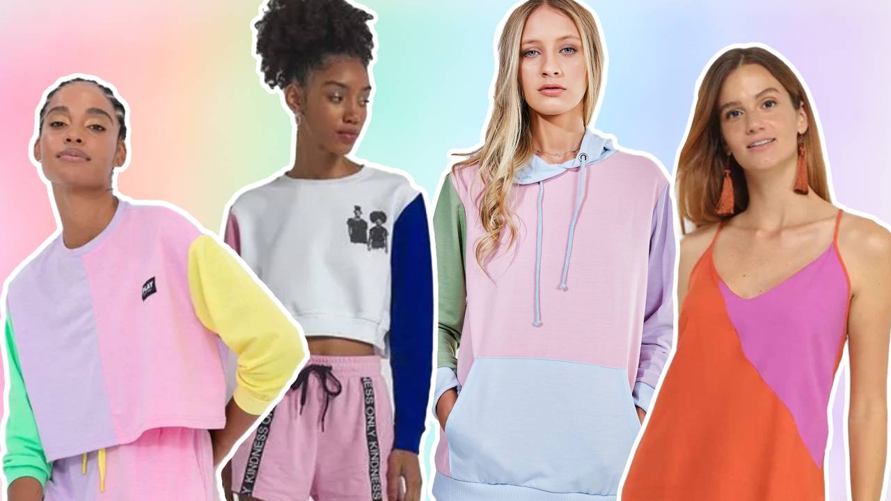 Moda colorida virou tendência e possibilita diversas combinações