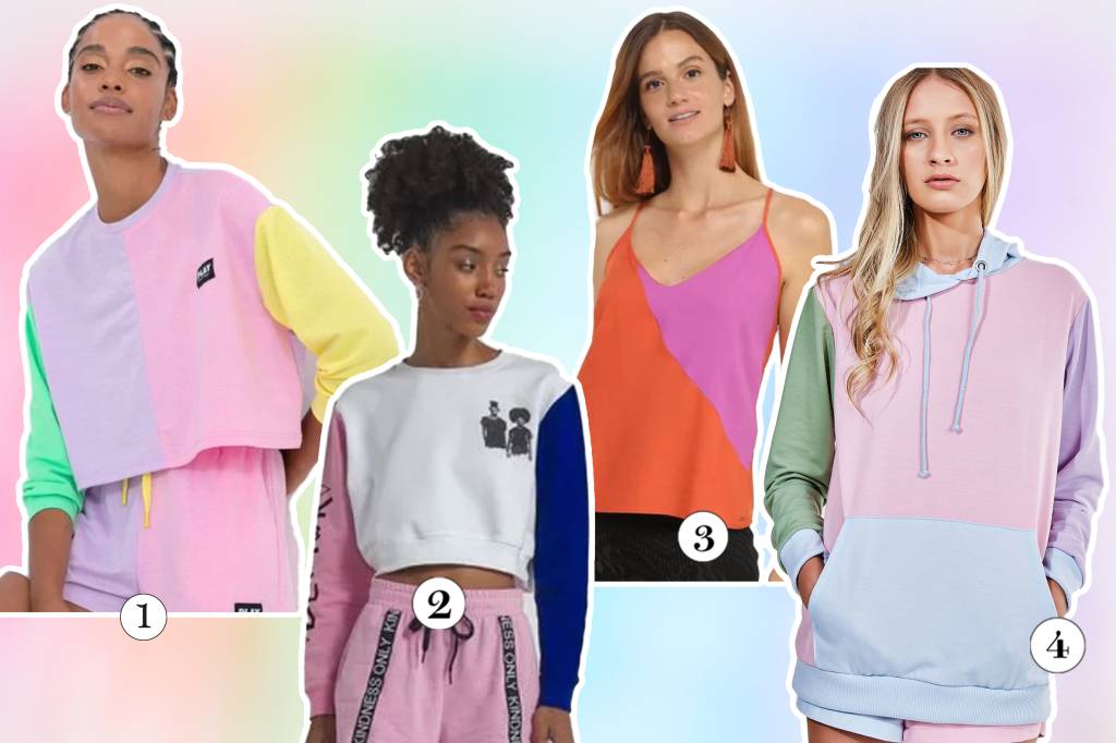 Prancheta 2 Moda colorida virou tendência e possibilita diversas combinações