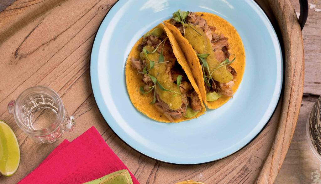 Tacos de carnitas, do Lupe, Bar y Taqueria Tacos de carnitas, do Lupe, Bar y Taqueria