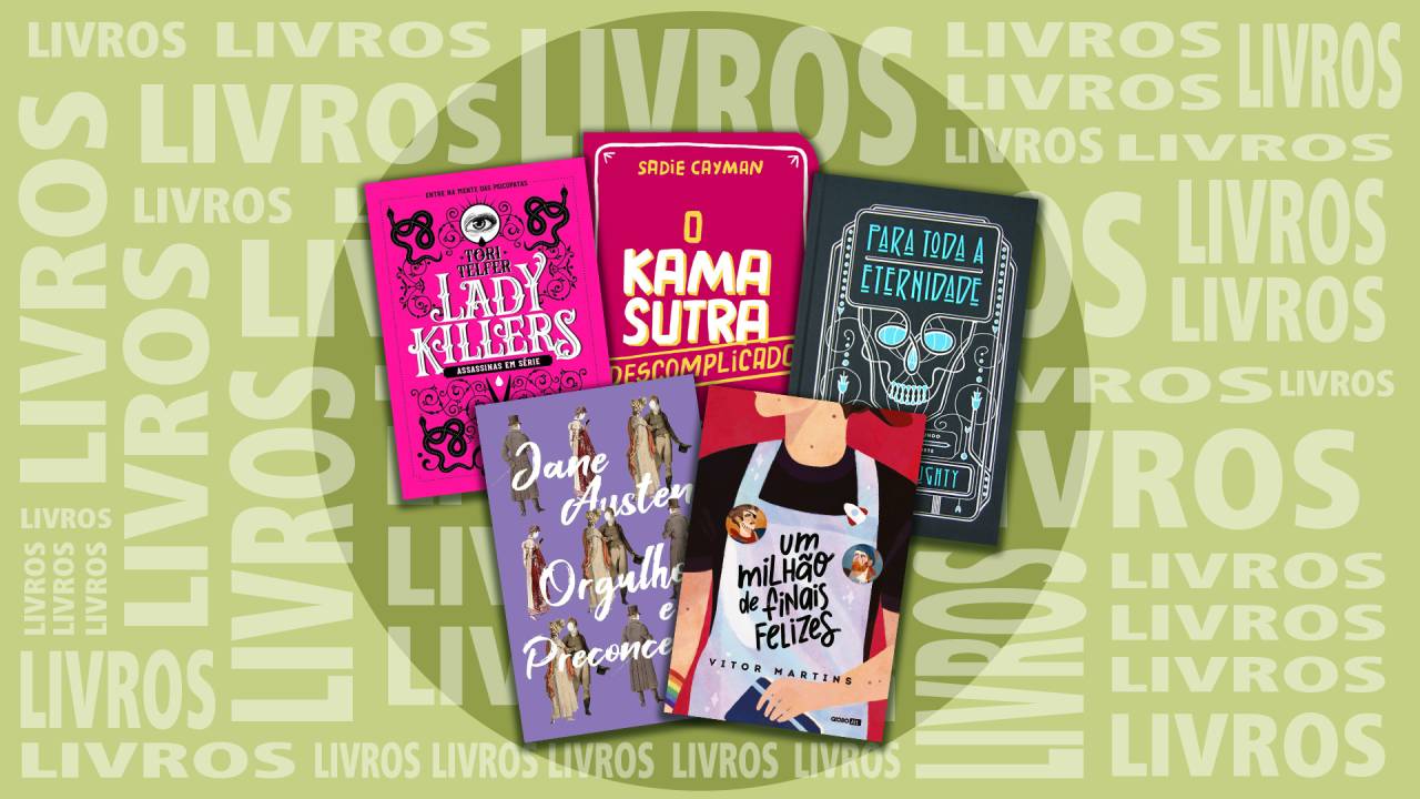 Livros - dia dos namorados