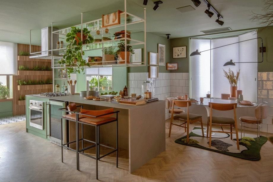 Cozinha Alecrim, por Beta Arquitetura – CASACOR Rio de Janeiro Cozinha Alecrim, por Beta Arquitetura - CASACOR Rio de Janeiro