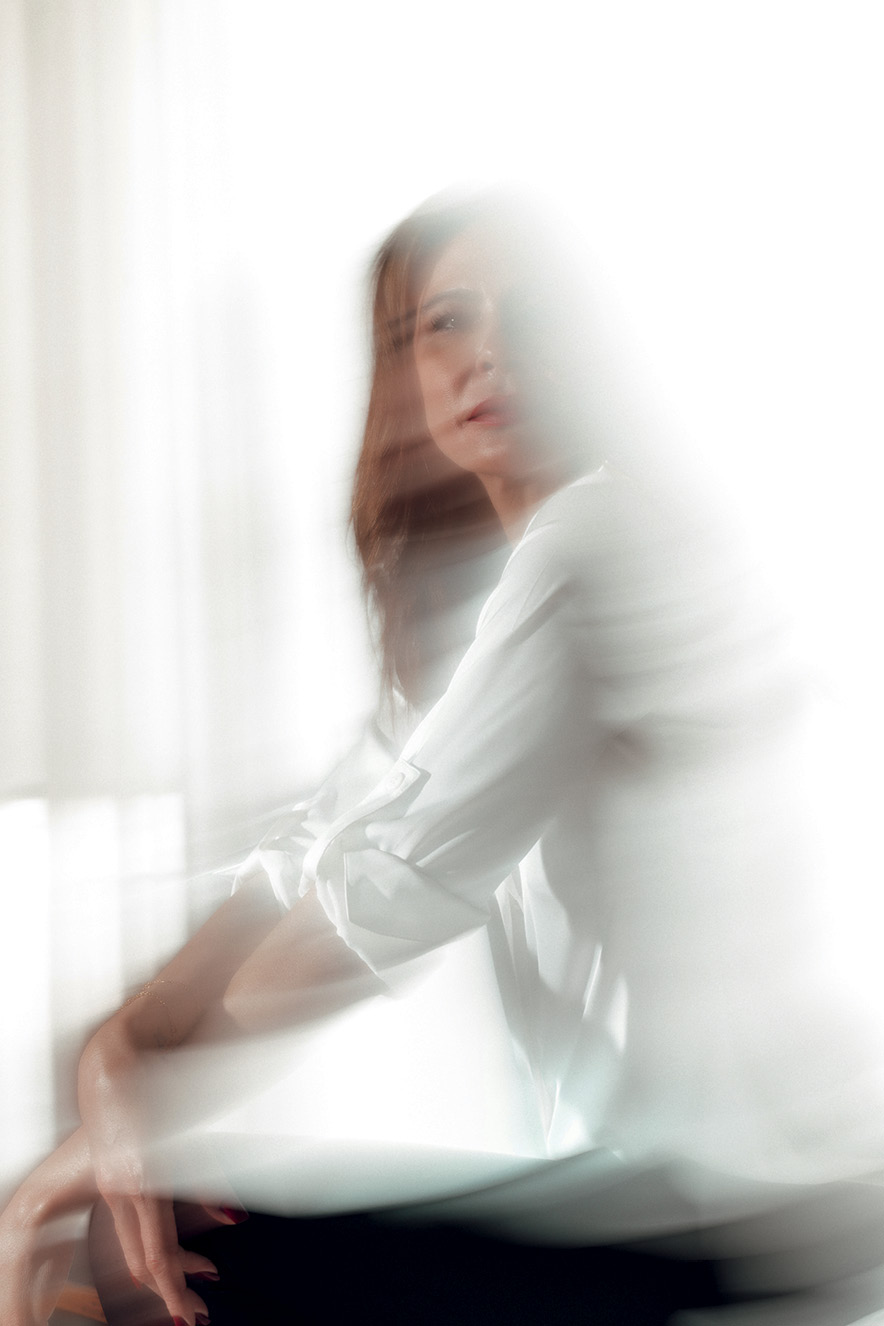LUCIANA GIMENEZ Retrato borrado de Luciana