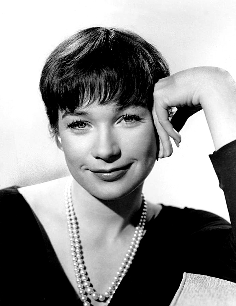 Shirley MacLaine A atriz Shirley MacLean Beaty, em 1960