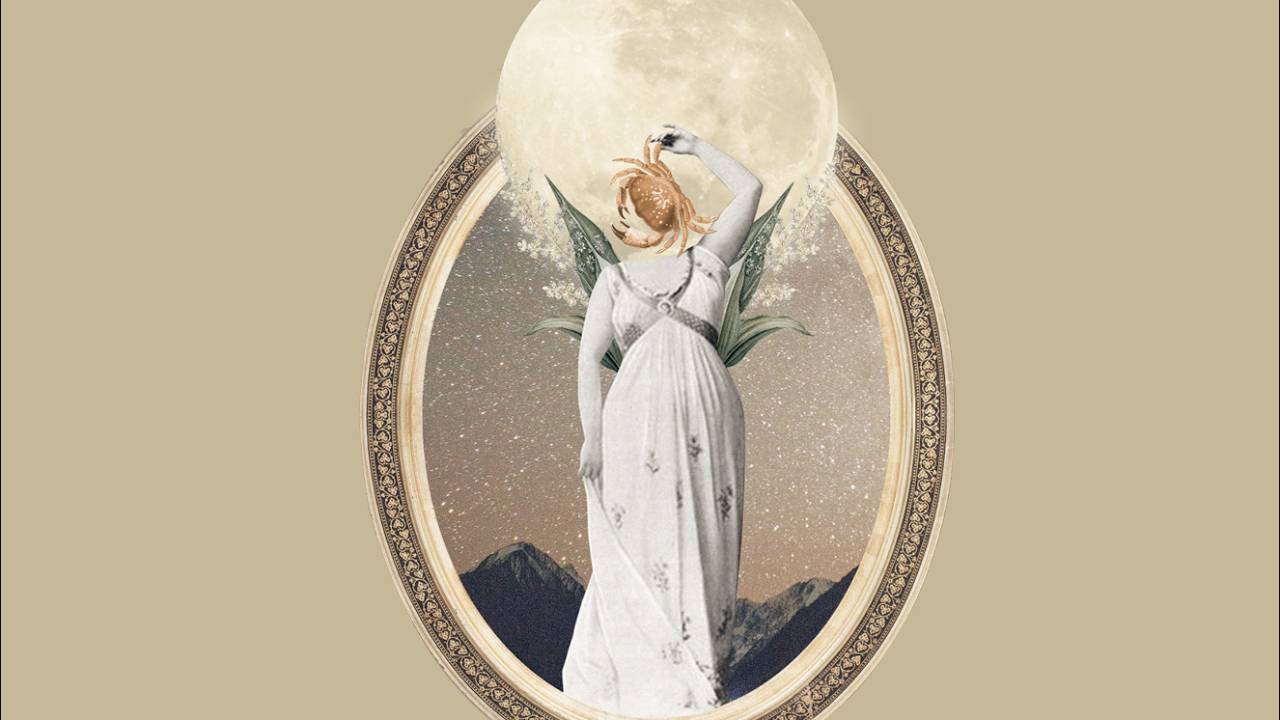 ilustração para o signo de câncer