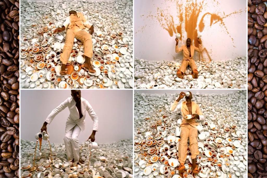 Cultura4 Sequência de frames da performance I Had Too Much Coffee, de Ismael Ivo, com direção de Rob Schmerberg, que será exibida no local