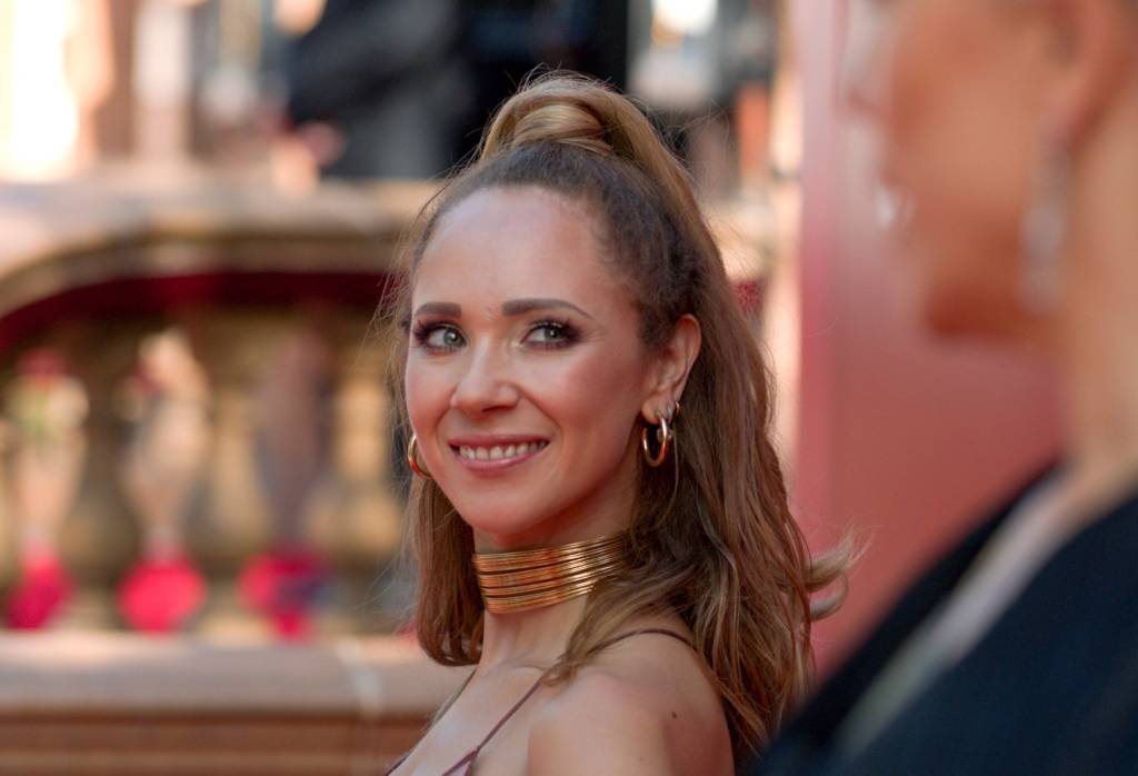 A atriz inglesa Juno Temple, em Ted Lasso A atriz inglesa Juno Temple, em Ted Lasso