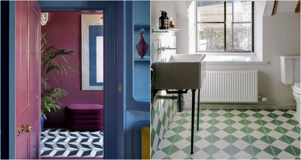 pisos-estampados-abre ambientes com piso estampado