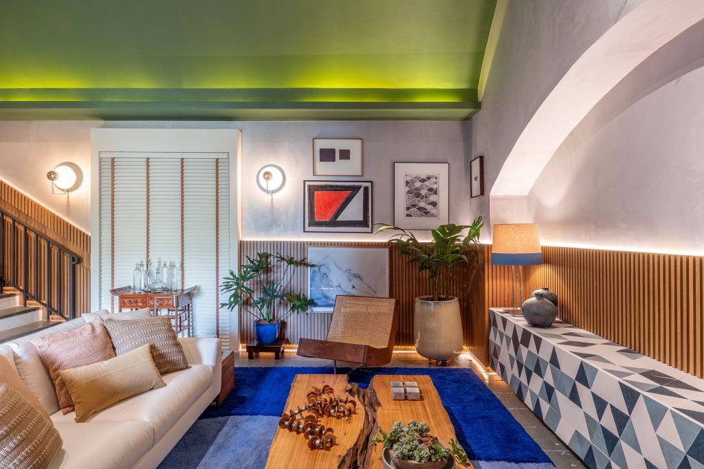 weiss-arquitetura-hall-senhora-das-aguas-casacor-sao-paulo-2019 como decorar as paredes com quadros