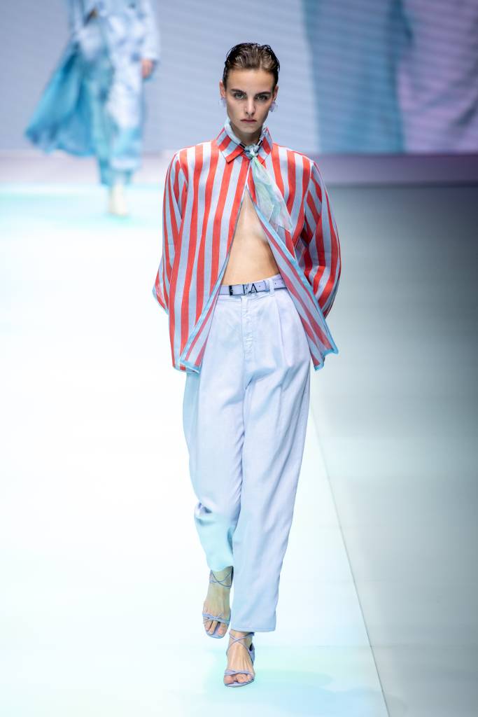 Emporio Armani Spring Summer 2022 – Milan Fashion Week Tendências MFW