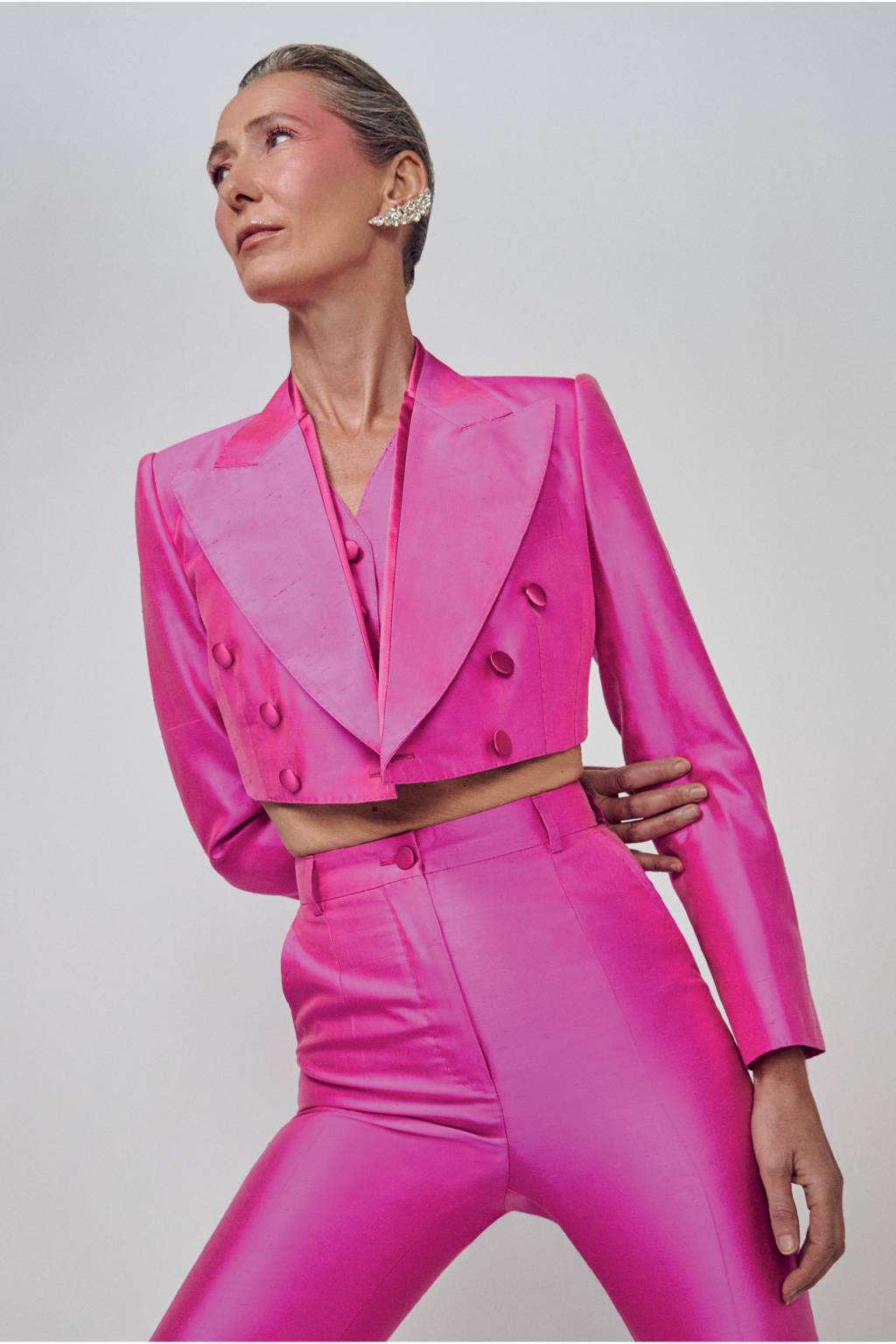 MODA ROSA modelos com roupa rosa