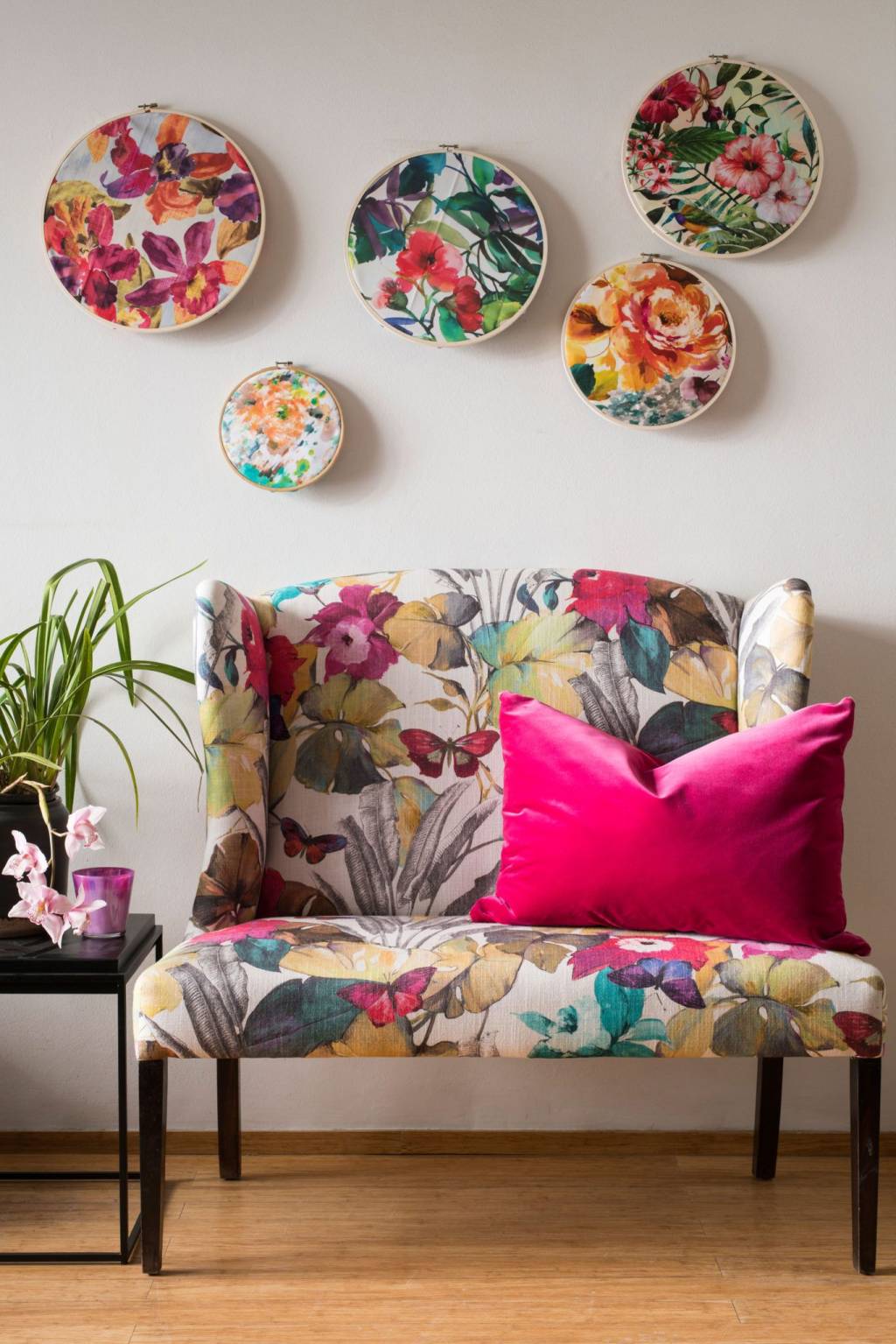 estampa-floral-decoracao7 sofá com estampa floral