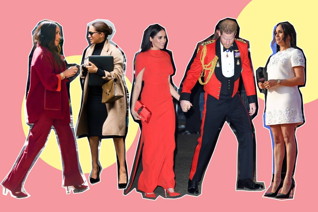 Aposta de Meghan Markle, salto scarpin é peça-chave para o seu look