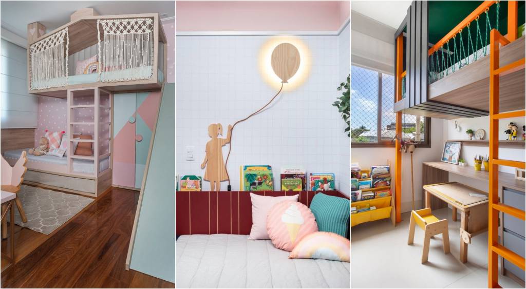 Ideias de quartos infantis cheios de diversão!