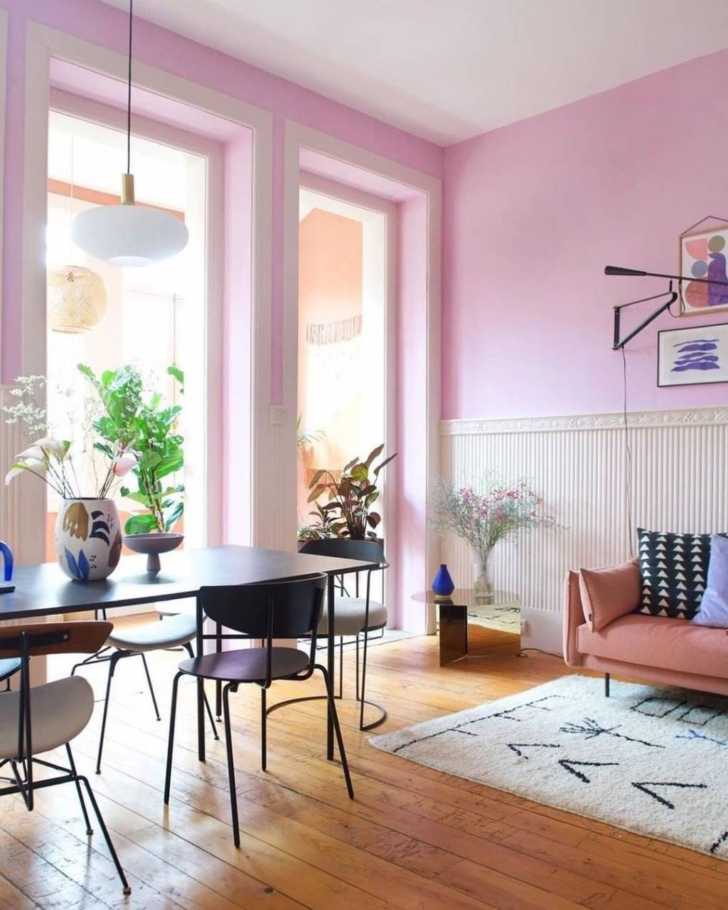 rosa-na-decoracao4 Como usar rosa na decoração