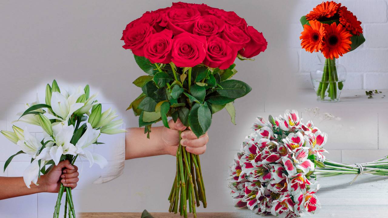 buquês de flores