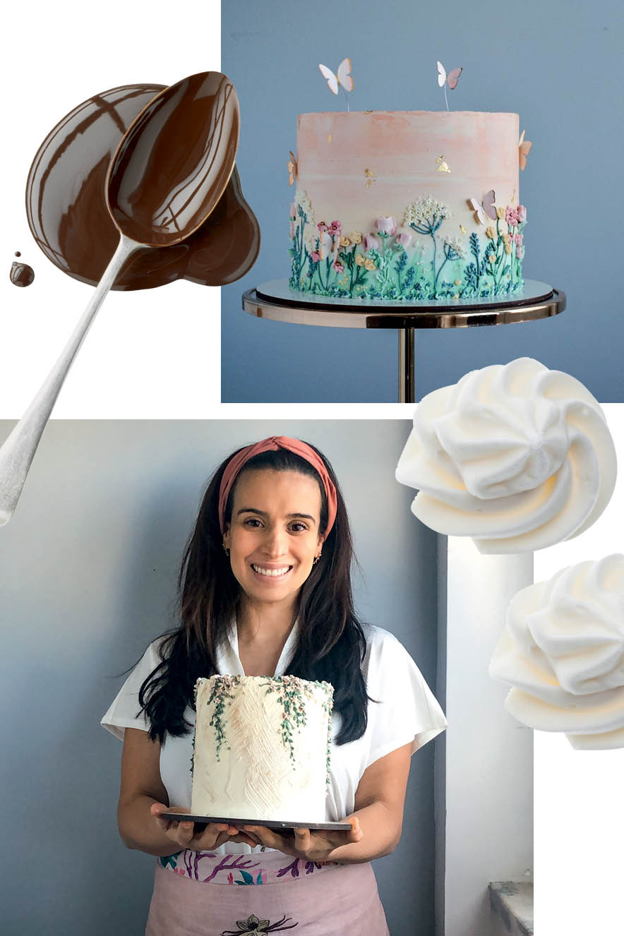 Empreendedorismo feminino na pandemia Ana Luisa Moreira, que divulga seus bolos no perfil @vanillacakes.pt: ela aprendeu confeitaria pela internet em três meses