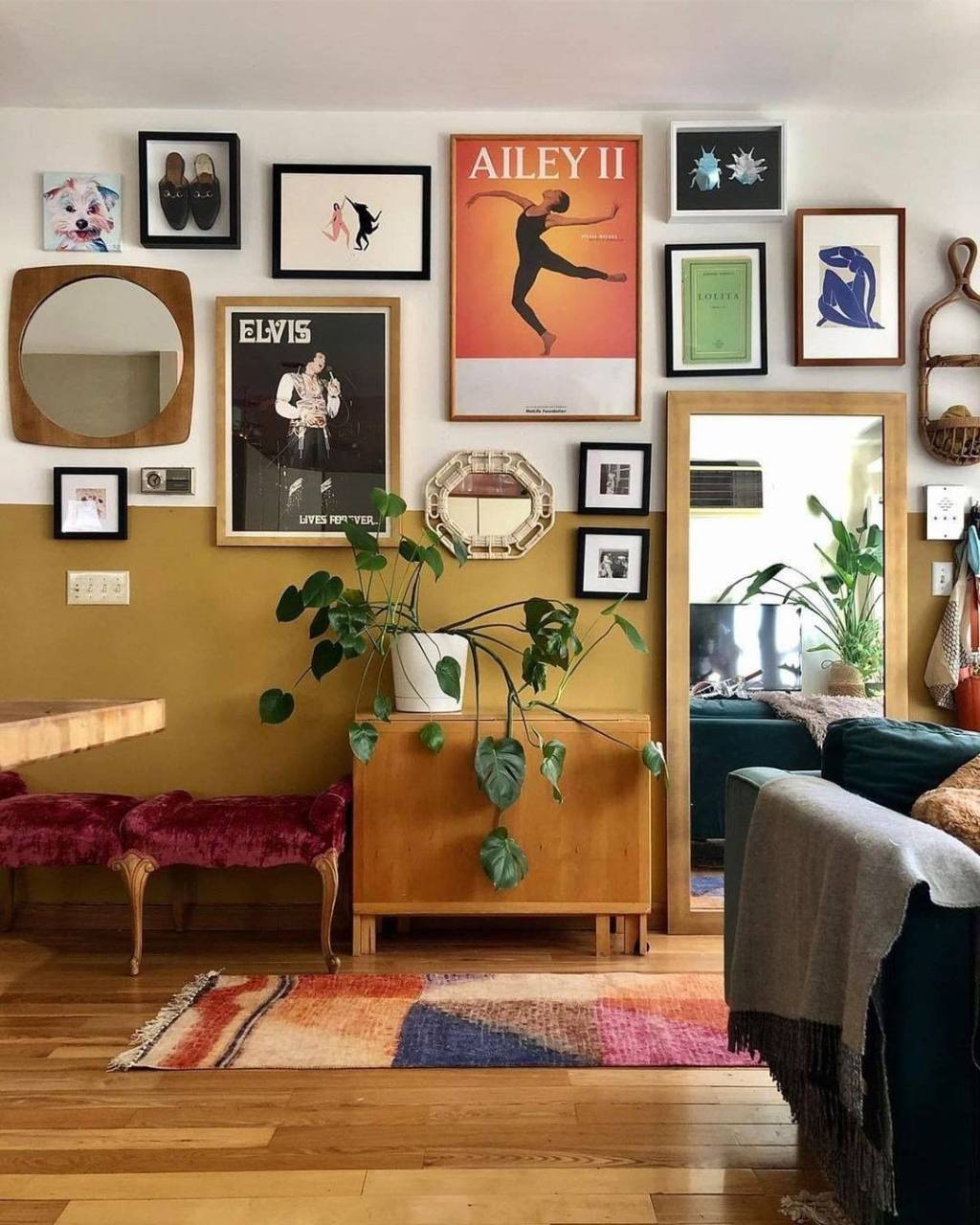 galeria-quadros-parede2 como decorar a parede com quadros