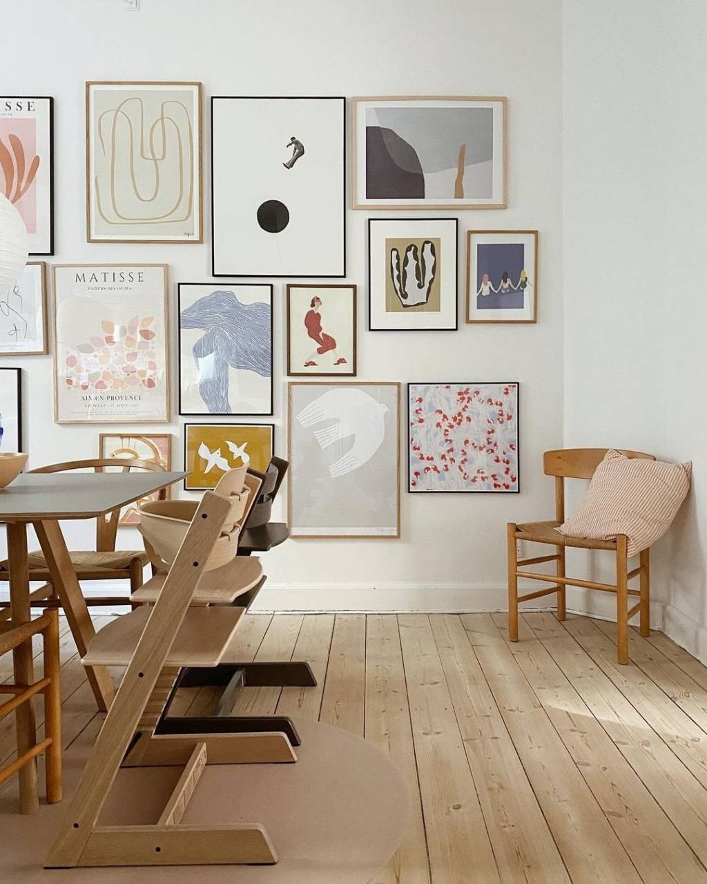 galeria-quadros-parede7 como decorar a parede com quadros