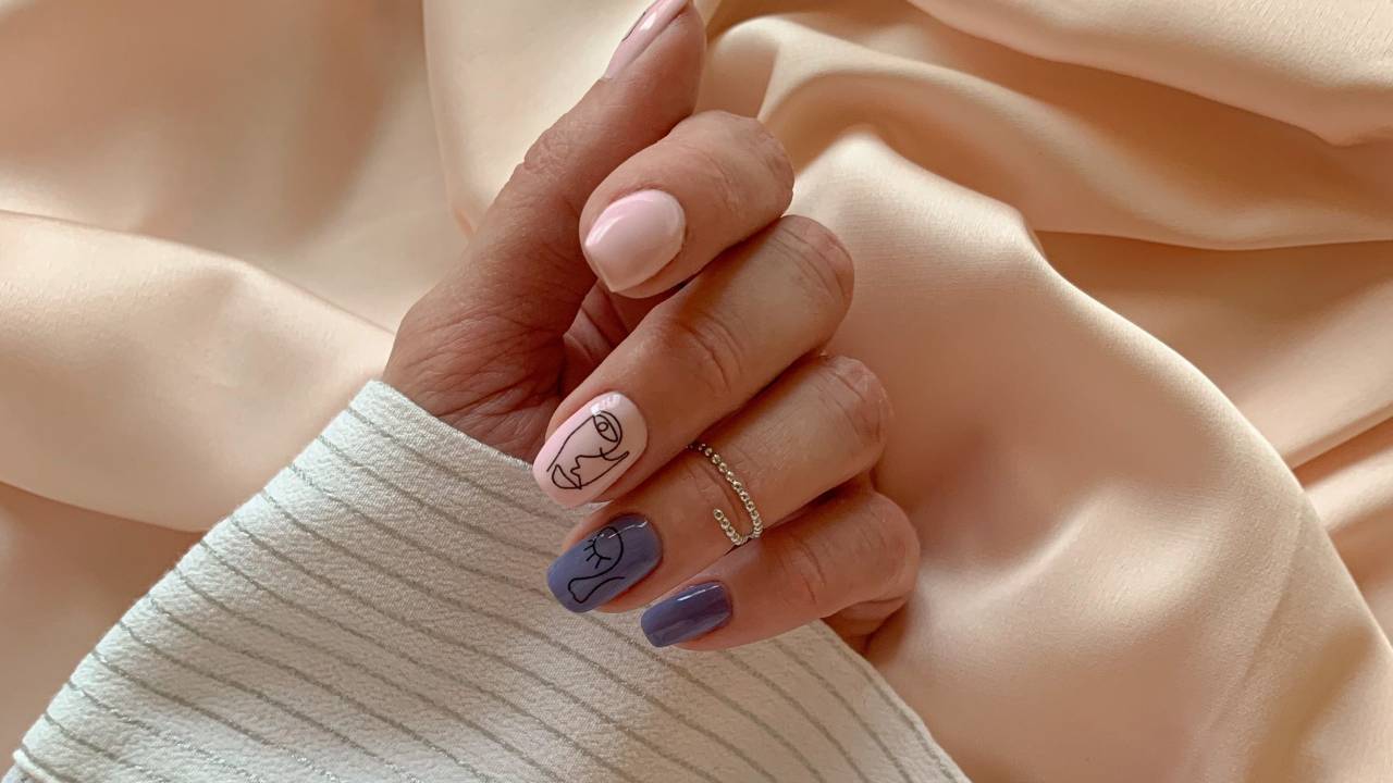 nail art abstrata