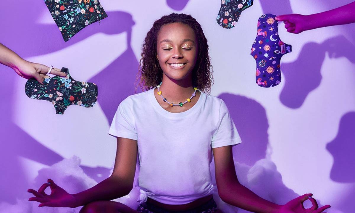 linha higiene menstrual Capricho e Korui