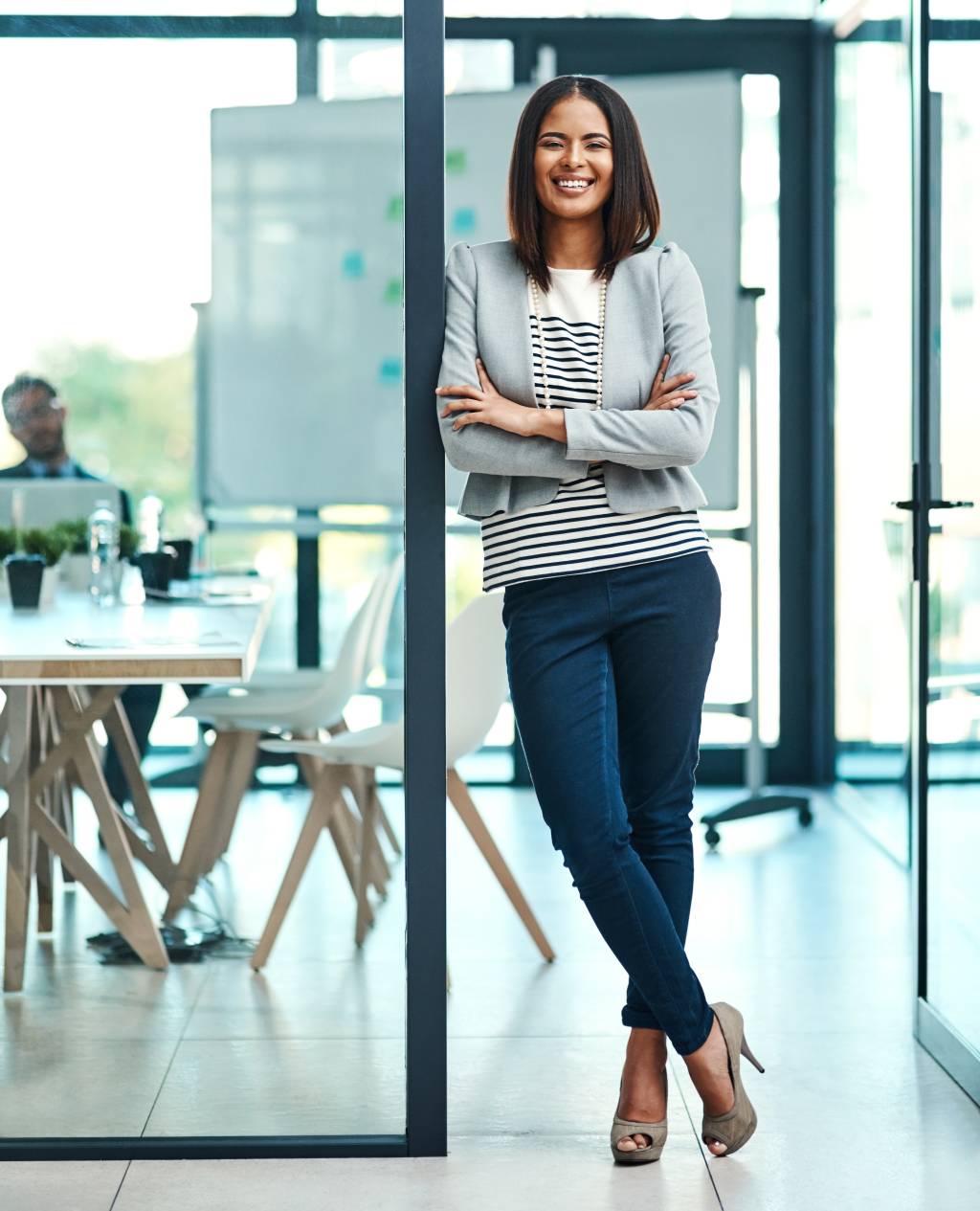 You determine your own direction dress code profissional