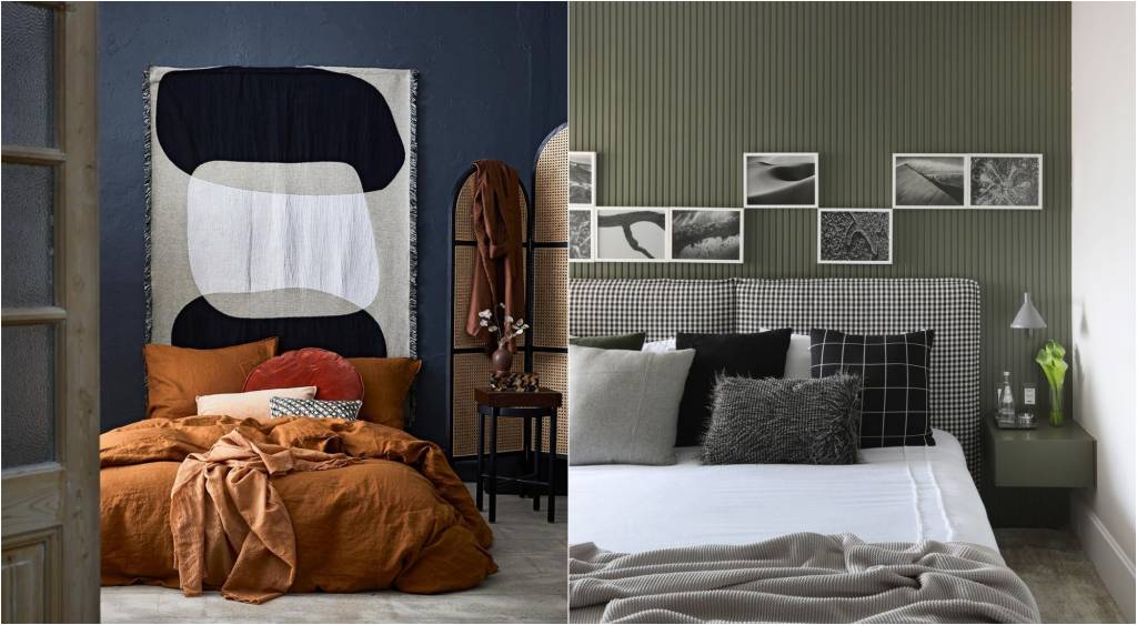 Da pintura aos quadros: veja ideias para decorar as paredes do quarto