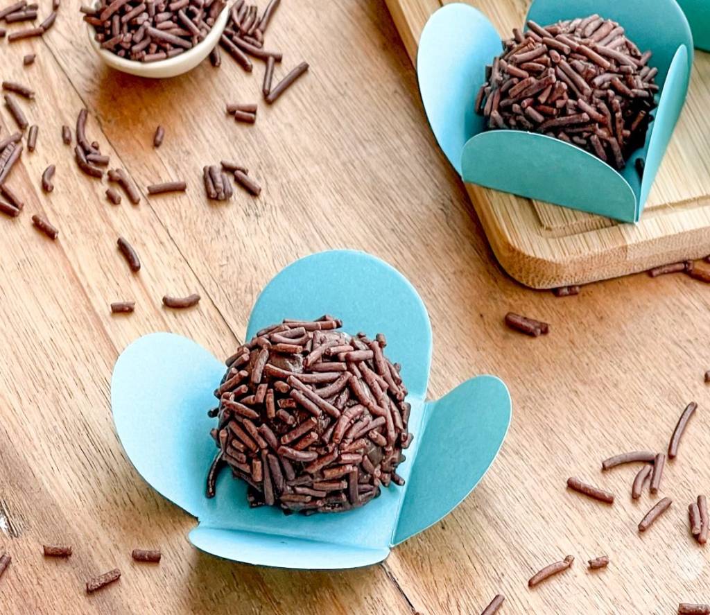 Receita de brigadeiro vegano Receita de brigadeiro vegano