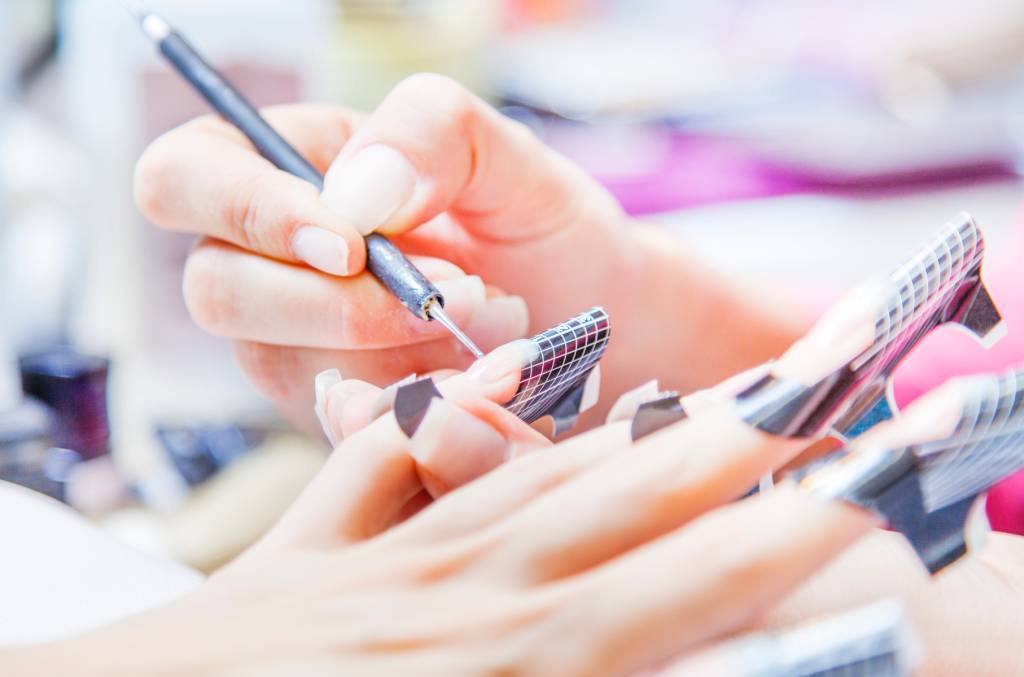 Nail manicure – gel nails Alongamento de unha