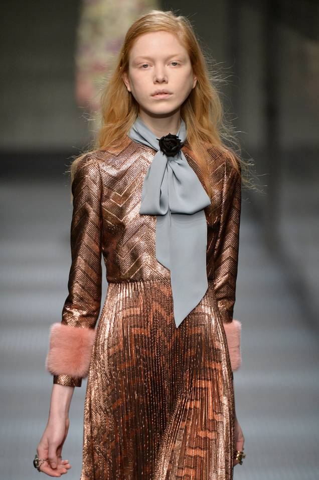 Coleção de outono/inverno da Gucci, 2015. Coleção de outono/inverno da Gucci, 2015.