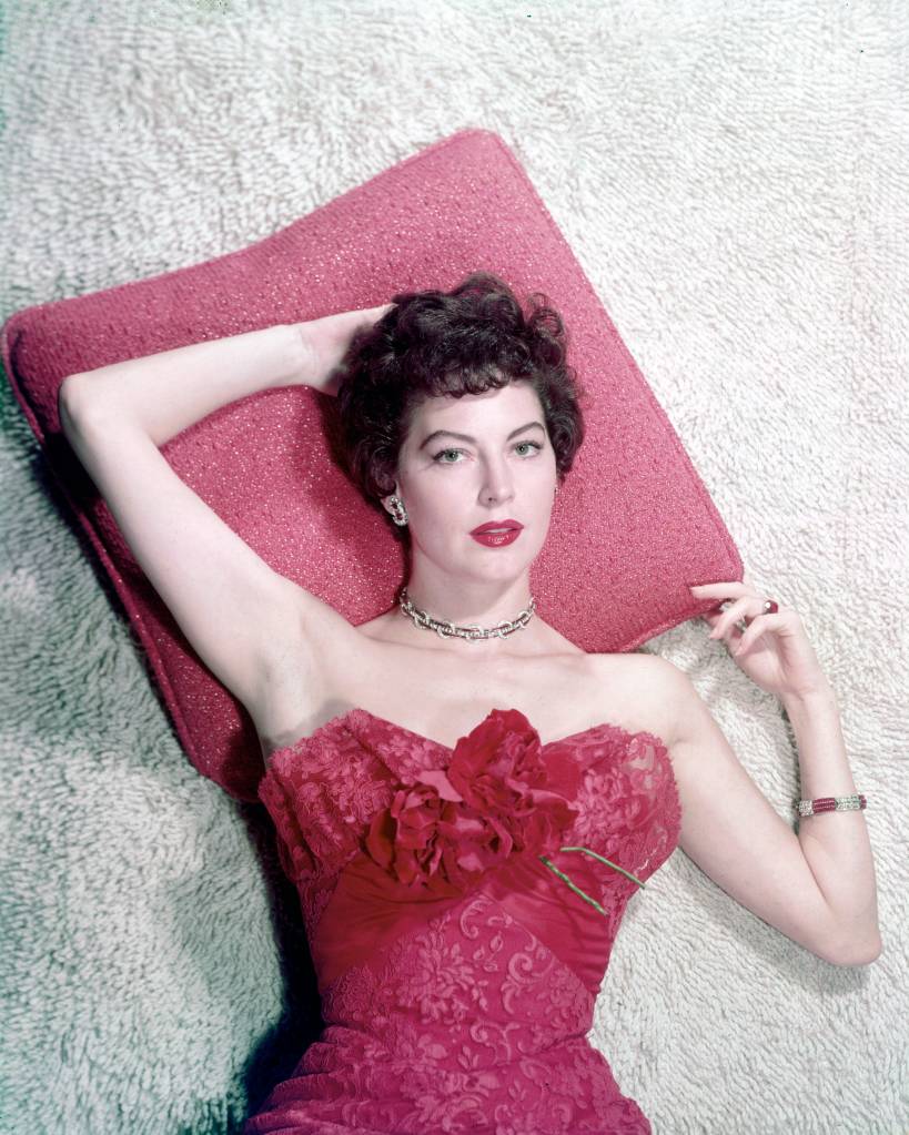 Ava-Gardner Ava Gardner em 1960.
