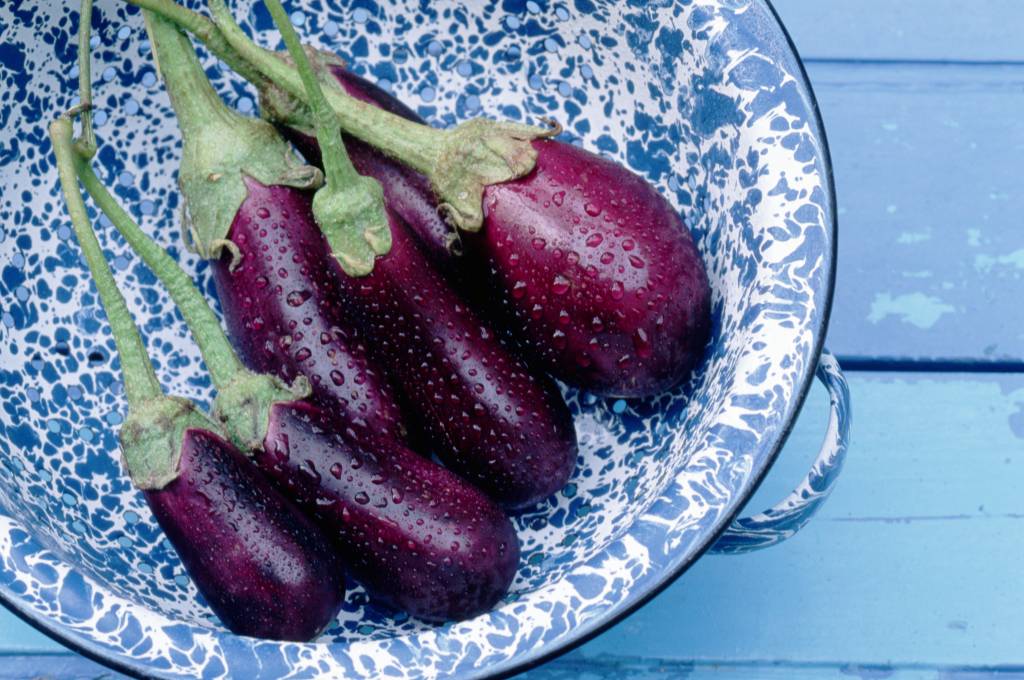 berinjela-beneficios Berinjela é rica em vitamina B1.