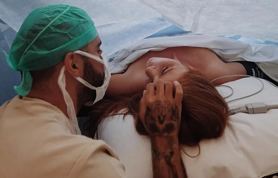 Nasce a primeira filha de Pedro Scooby e Cíntia Dicker; confira fotos