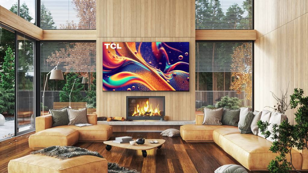 QM8 – TCL A gigante QM8, TV com 98 polegadas, é uma das novidades da TCL