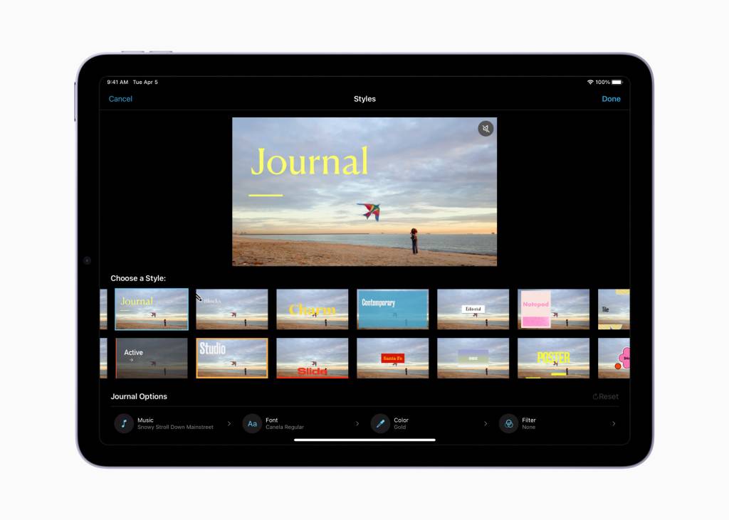 ipad-air-quinta-geracao-apple-imovie-3 Como usar o iPad Air para trabalhos criativos