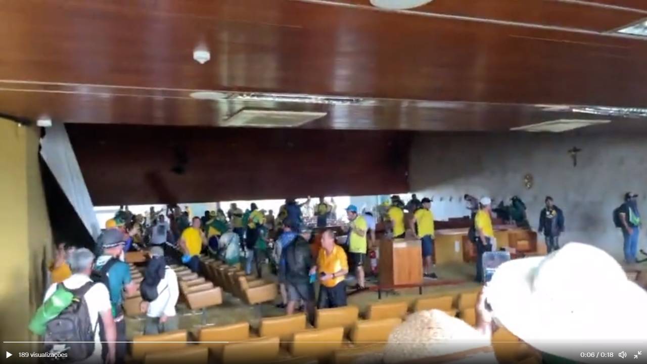 invasão do congresso