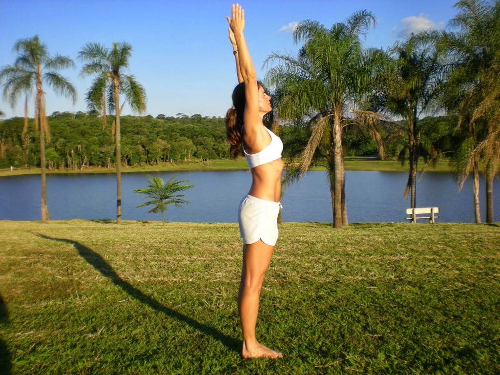 Postura da montanha yoga Postura da montanha yoga