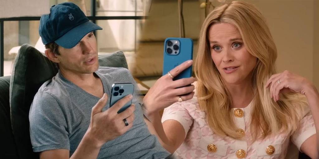 Ashton-Kutcher-Reese-Witherspoon-netflix-filme Além de altamente previsível, Ashton Kutcher e Reese Witherspoon não possuem química.