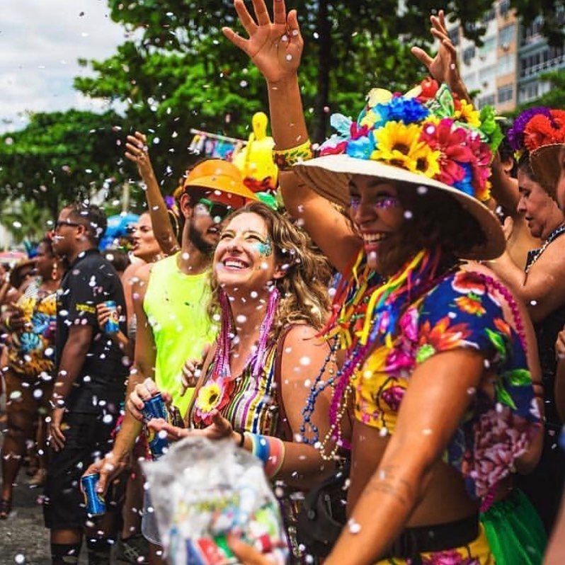 Carnaval Rio de Janeiro Bloquinho de Carnaval no Rio de Janeiro.