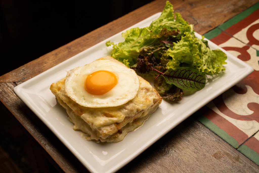 Receita de croque madame Receita de croque madame