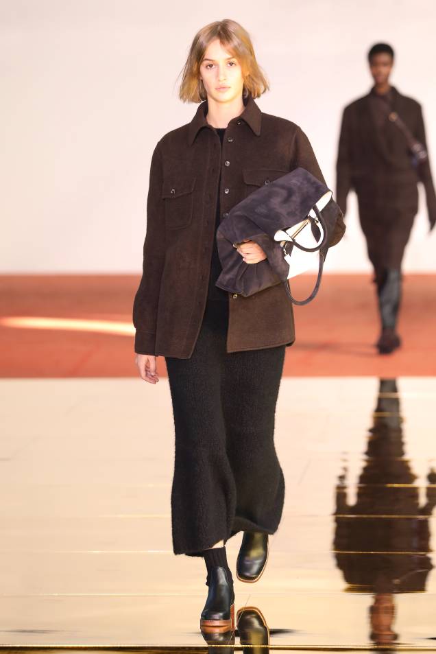 Desfile de Gabriela Hearst durante a NYFW. Desfile de Gabriela Hearst durante a NYFW.