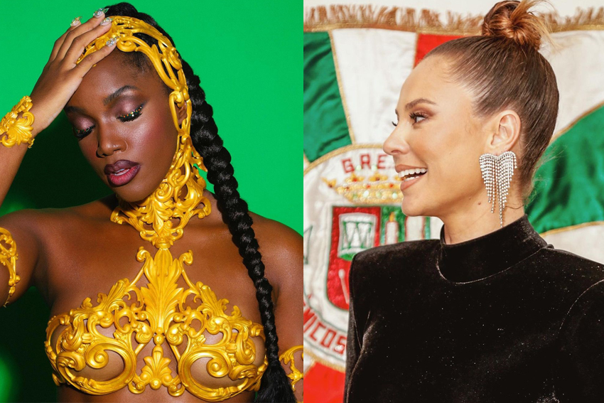 penteados de carnaval das famosas