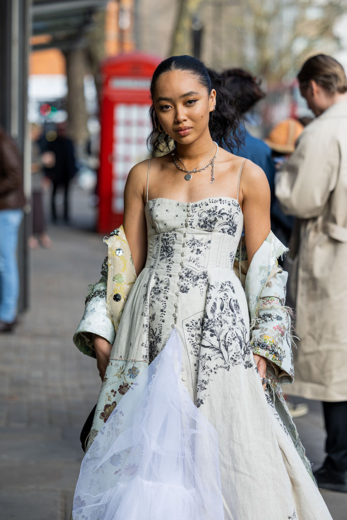 Street Style London Fashion Week - modelagens fluídas