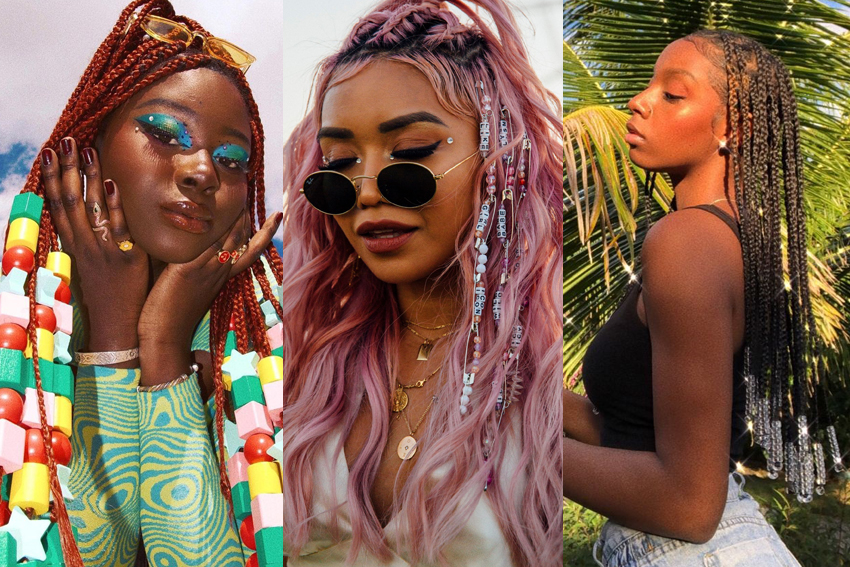 Miçangas no cabelo: tudo sobre a tendência que é a cara do verão