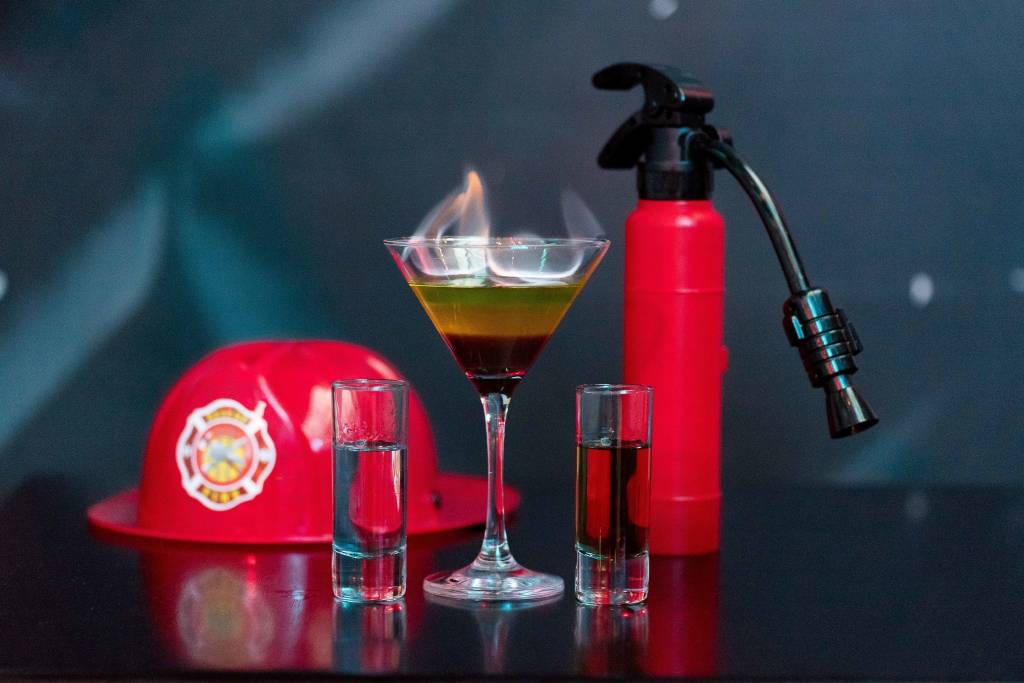 O drinque do Bombeiro, do Bar das Patroas O drinque do Bombeiro, do Bar das Patroas