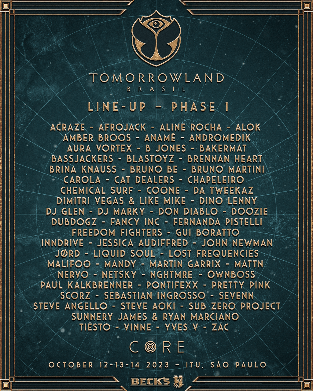 TLB23-036_FULL LINE UP-V5 Line-up tomorrowland brasil 2023