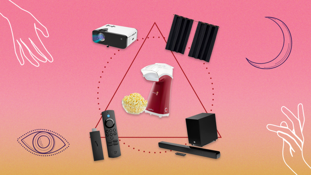 Como montar uma sala de cinema em casa