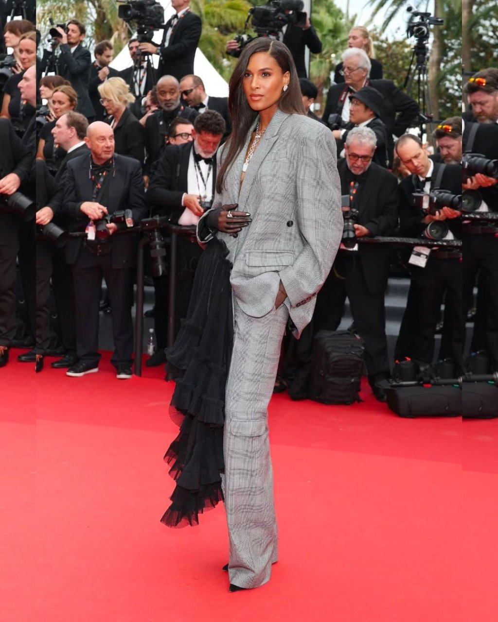 Cindy Bruna no Festival de Cannes