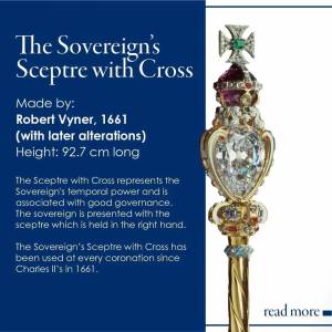 The Sovereign’s Sceptre with Cross The Sovereign's Sceptre with Cross