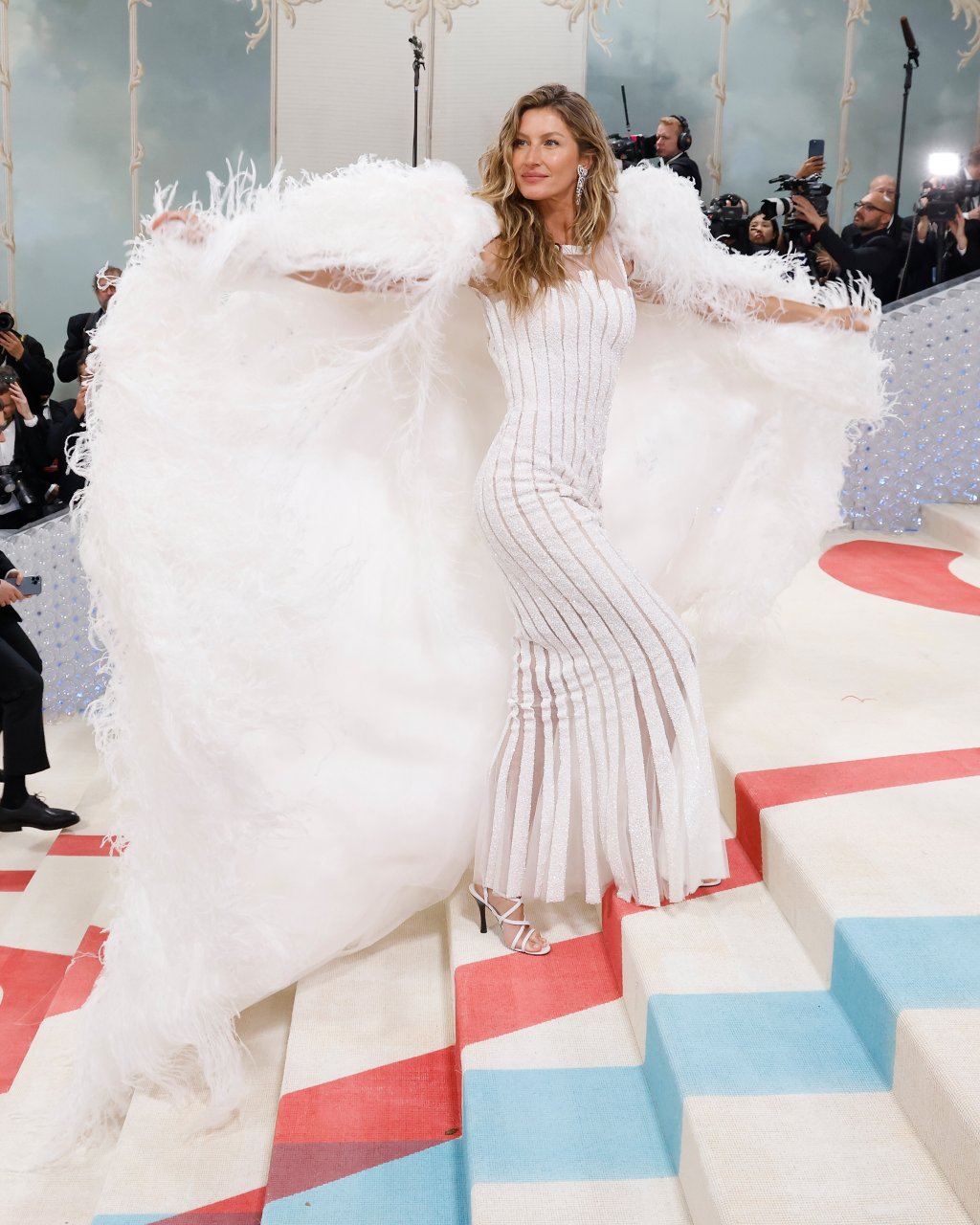 Gisele Bündchen no Met Gala 2023.